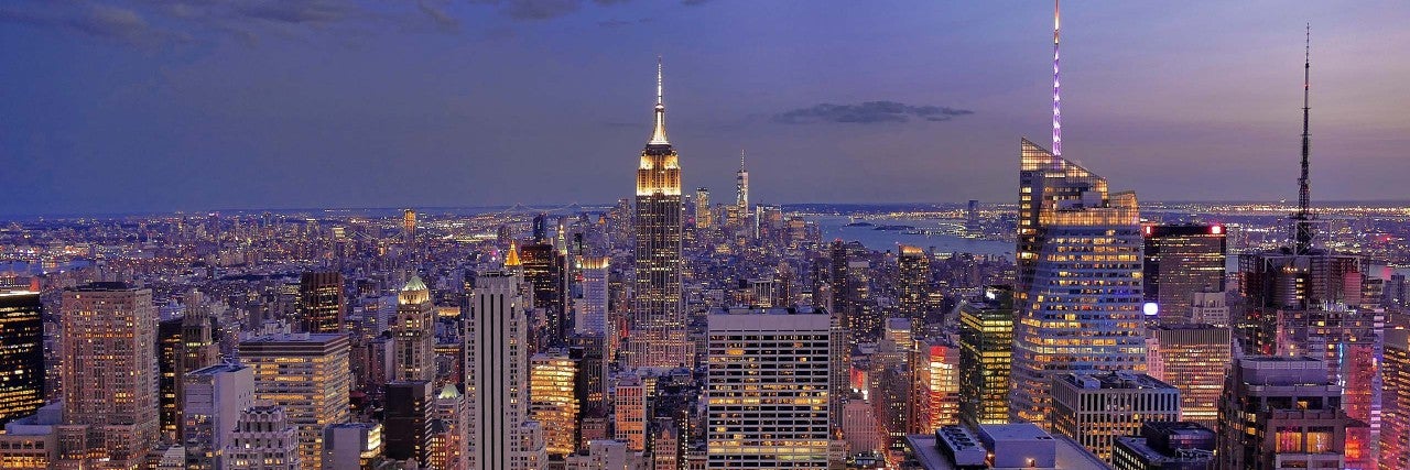 Photo of New York skyline
